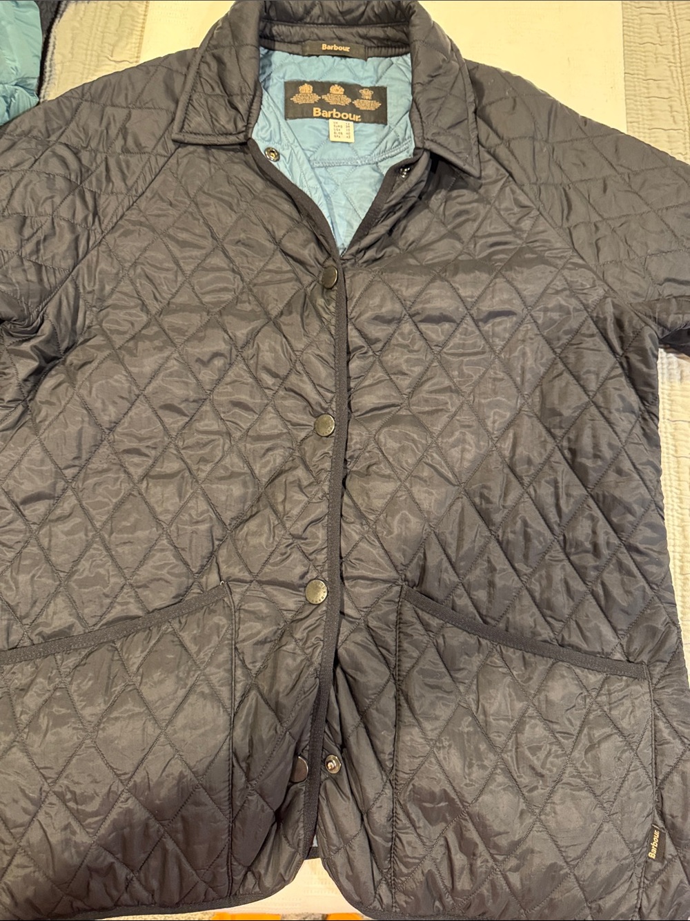 Barbour womens Quilted navyJacket